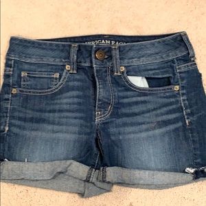 American Eagle jean shorts size 6